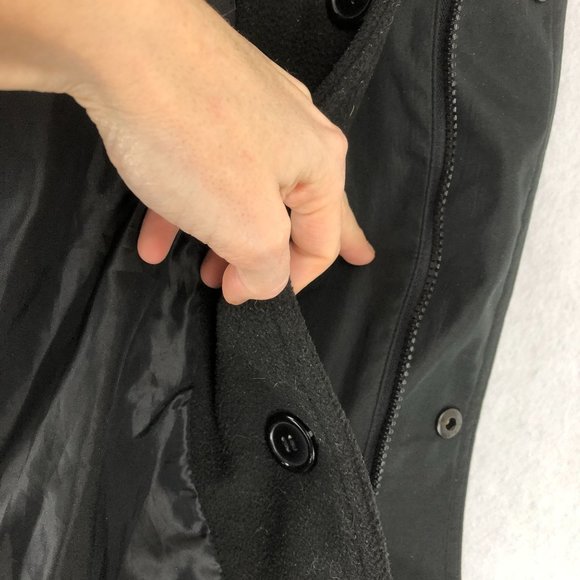 CTR Clothing Men's Size Medium Black Winter 3 in 1 Overcoat Jacket - Picture 10 of 15